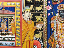 Miniature Painting ~ Rajasthan ~ Srinath ji {B}